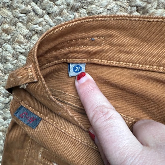 Citizens of Humanity Angie Super Flare Jean Tan size: 31 - Picture 6 of 9